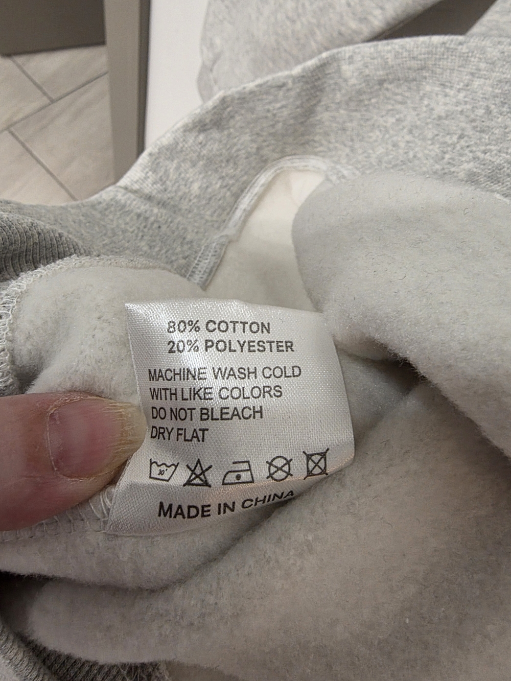 PARKE Gray Mock Neck - Picture 8 of 8